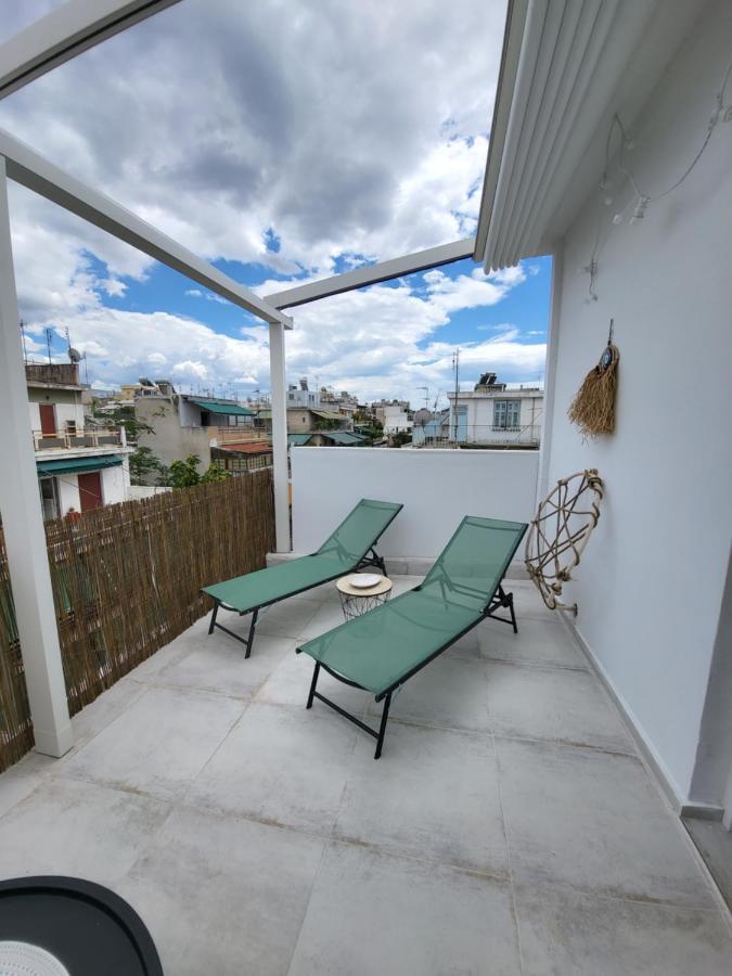 Viva La Veranda Apartment In Central Atenas Exterior foto